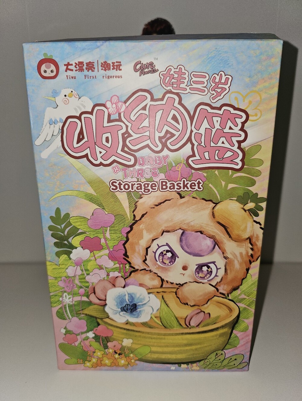 Baby Three Storage Basket Confirmed Bunnies Super Cute
